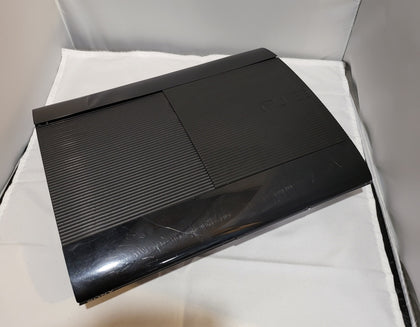 PS3 Super Slim Console, 500GB, Black, No Controller