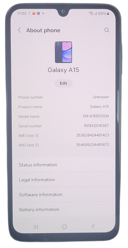 Galaxy A15 4G - 128GB