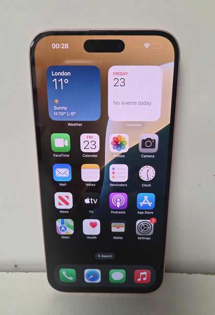 Apple iPhone 15 Plus - 128 GB - Pink unlocked 89% Battery