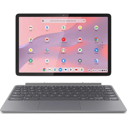Lenovo IdeaPad Chromebook Duet | 11 Inch FHD+ 1200p Laptop | MediaTek Kompanio 838 | 4GB RAM | 128GB eMMC | Chrome OS | Luna Grey USI Pen 2 | Folio