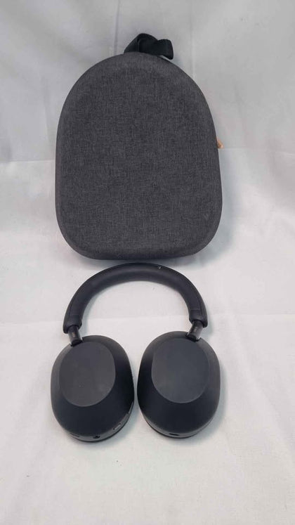 Sony WH-1000XM5 Wireless Noise-Canceling Over-Ear Headphones - Black - Unboxed With Carry Case