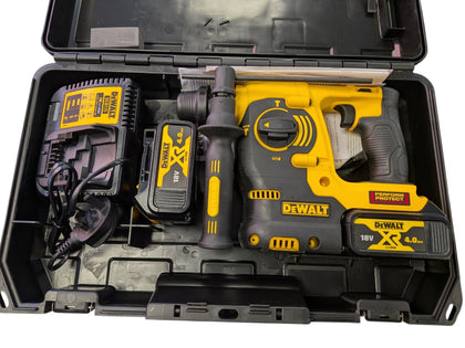 DeWalt 18v Cordless SDS Drill & 2 Batteries