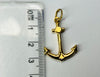 18CT ANCHOR PENDANT 3CM LENGTH