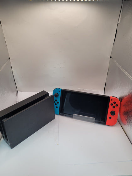 Nintendo Switch Console, 32GB + Neon Red/Blue Joy-Con, Unboxed