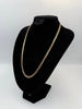 9CT CURB STYLE YELLOW GOLD CHAIN, 12G, 22" INCHES
