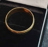 22ct Yellow Gold Patterned Band - Size Q - 4.28g