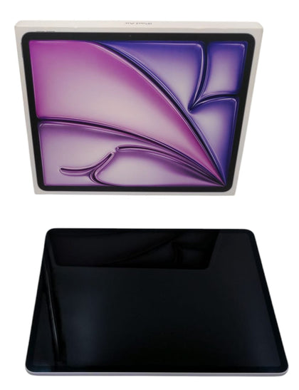 Apple iPad Air 13 Inch (M2), 100% Battery Health, 24 Cycle Count, 128GB, Wi-Fi Only, Purple