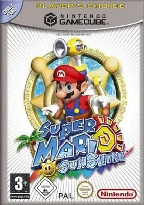 Super Mario Sunshine GameCube Game