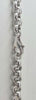 Silver Rollo Belcher chain 22"