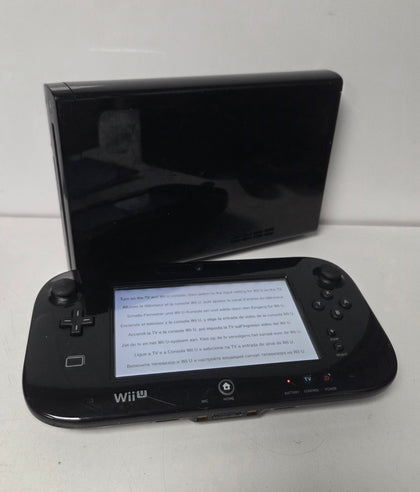 Nintendo Wii U 32GB Black Console