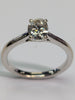 18ct White Gold Lab Grown Diamond Ring