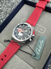 Cadola Red Mens Watch CD-029 - With Silver Strap  ** Collection Only - Wythenshawe **