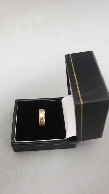 9CT BABY RING SIZE I.
