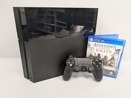 Playstation 4 Console, 500GB Black Assassins Creed Unity Package