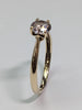9CT GOLD RING WITH CZ STONES PRESTON SIZE N