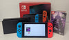 Nintendo Switch Neon Red/Blue & 1 Game