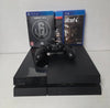 Sony Playstation 4 500GB Console & 3 Games