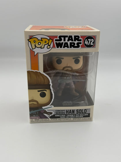 *funko pop concept han solo star wars 472
