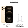 iPhone 12 Pro Max 128GB Gold, Unlocked C Unboxed 83% + case