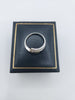 9k Gold Ring white gold 2.1G Hallmarked(375)&Tested Size M