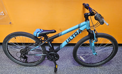 24 Inch Verve Ultra Mountain Bike Blue **Collection Only**