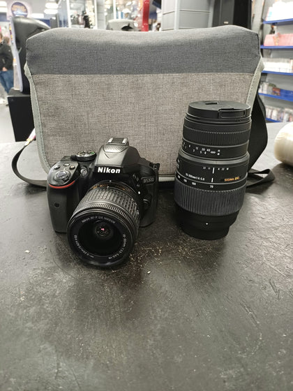 Nikon D5300 & Nikon 18-55mm & Sigma DG 70-300mm