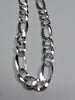 Brand New Silver 925 Figaro Chain