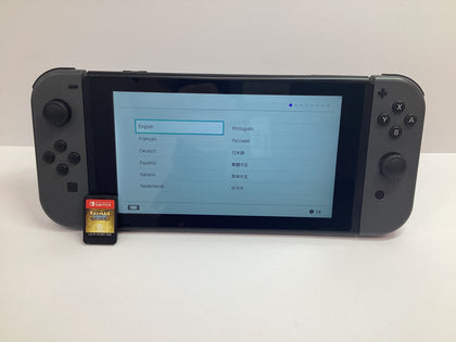 Nintendo Grey Switch Console + 1 Game