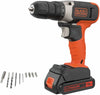 Decker 18V Cordless Drill Driver BCD001C1A10