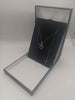 (9ct Hallmarked&Tested), White Gold Necklace With Heart Pendant, Weight: 2.3G, 18" In Length