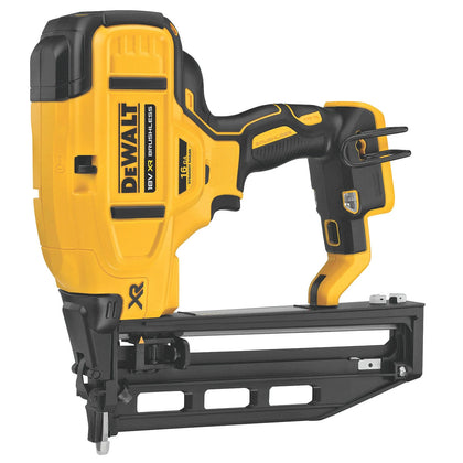 DeWalt DCN662N XR Brushless 16GA Second Fix Straight Nailer 18V - 4AH Battery