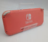 Nintendo Switch Lite 32GB pink handheld console with charger UNBOXED (small crack on bottom left)