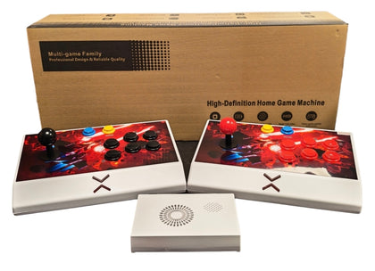 E-Sports F8 2 Player Wireless Retro Console 64GB White *Boxed*