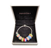 Pandora Bracelet w/coloured 3rd party charms**Boxed**