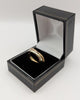 9CT 375 HALLMARKED, YELLOW GOLD/ROSE GOLD/WHITE GOLD, TRI RING, SIZE:T/9.5, 5,4G
