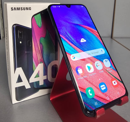 Samsung Galaxy A40 64GB Black **Any Network**