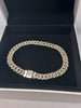 Pandora (ALE 925) Timeless Pavé Cuban Chain Bracelet - 7" Long - Boxed