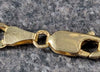 9ct Yellow Gold Curb Link Chain - 15.48G  - 19.5" - Hallmarked
