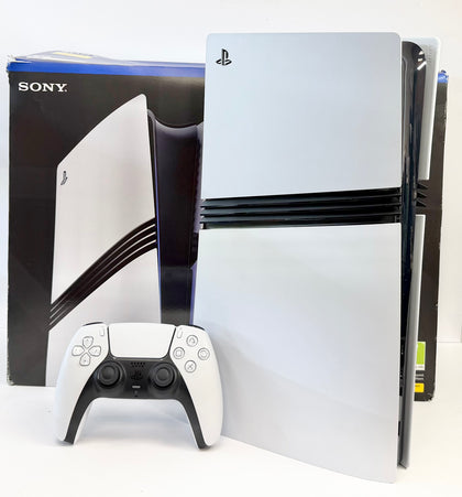 PlayStation 5 Pro Console, 2TB, White, Boxed