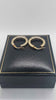 9k 375 gold earrings 3.8g Boxed