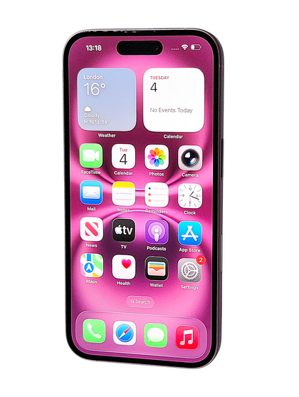 Apple iPhone 16 128GB Pink 100% Battery Health