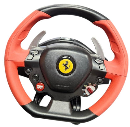 Thrustmaster Ferrari 458 Steering Wheel and Pedals Set for XBox & PC - Unboxed