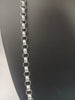 new silver chain belcher , weight 37.0g lenght 24" , 925.