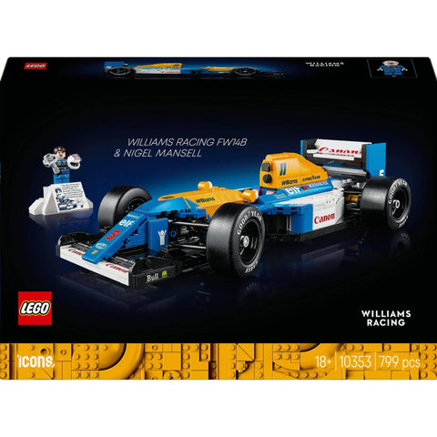 LEGO 10353 Icons Williams Racing FW14B & Nigel Mansell
