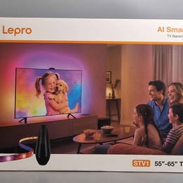 Lepro STV1 AI Smart TV Backlight with Ultrawide Camera for 55-65 Inch