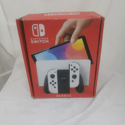 Switch Console, 64GB OLED + White Joy-Con & Accessories , Boxed