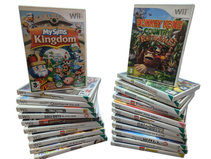 23 x NINTENDO WII GAMES PRESTON STORE