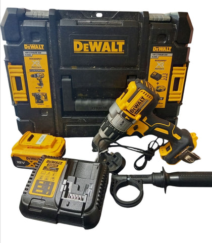 DeWalt DCD996 18V Cordless XRP 3 Speed Brushless Hammer Combi Drill With 1 x 5.0Ah Battery, Charger & Case