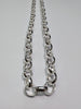 Silver 925 Large Hoop 22" Chain NEW