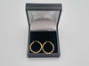 Pair Of 9ct Yellow Gold Twisted Hoop Earrings - 1.11 Grams